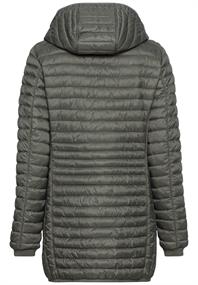 Wasserabweisende Steppjacke mit 2-Wege Reißverschluss khaki