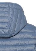 Wasserabweisende Steppjacke mit Reißverschlusstaschen smoke blue