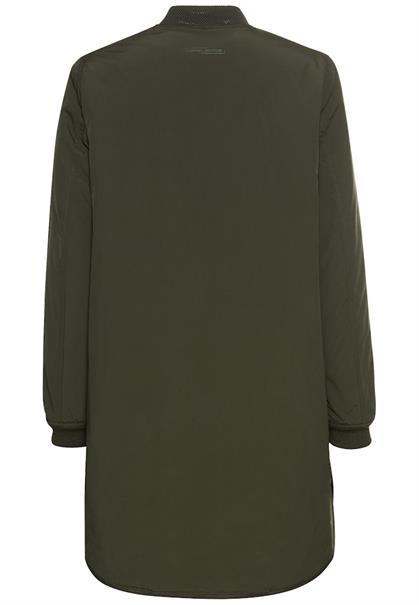 Wasserabweisender Mantel aus reinem Polyester forest night