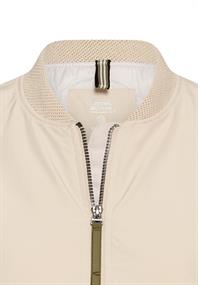 Wasserabweisender Mantel aus reinem Polyester oak