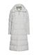 Wasserabweisender Mantel mit abnehmbarer Kapuze silver