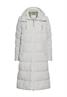 Wasserabweisender Mantel mit abnehmbarer Kapuze silver