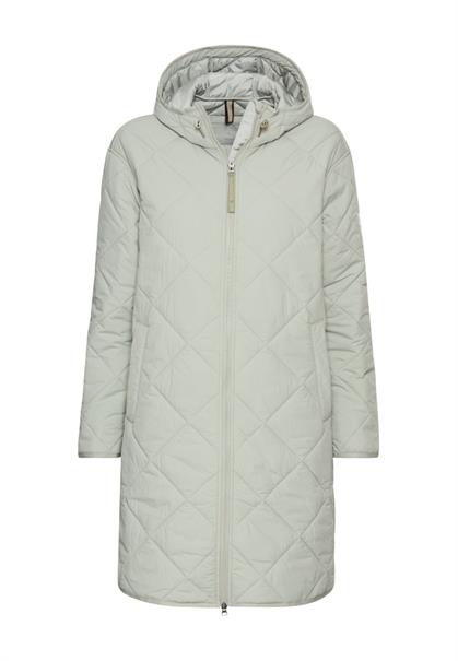 Wasserabweisender Parka mit einem Zwei-Wege Reißverschluss light sage