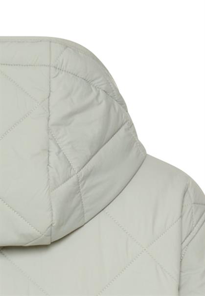 Wasserabweisender Parka mit einem Zwei-Wege Reißverschluss light sage