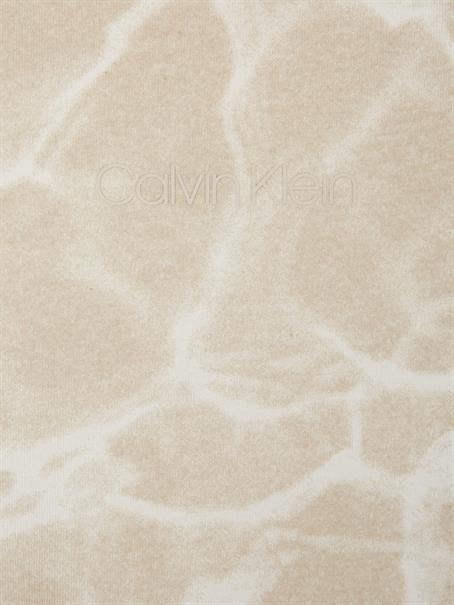WATER ALL OVER PRINT T-SHIRT liquid print stony beige