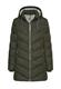 Wattierte Jacke mit abnehmbarer Kapuze forest