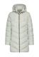 Wattierte Jacke mit abnehmbarer Kapuze light sage