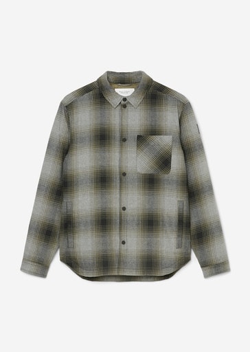 Wattiertes Overshirt multi dark scandinavian olive