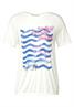 Wave Fotoprint Shirt vanilla white