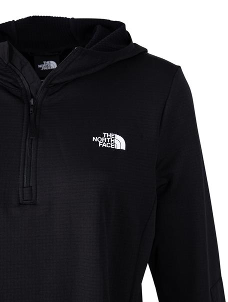 WAYROUTE 1/4 ZIP FLEECE SWEATSHIRT schwarz