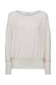 Weich aufgerautes Longsleeve light grey