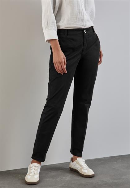 Weiche Chino black