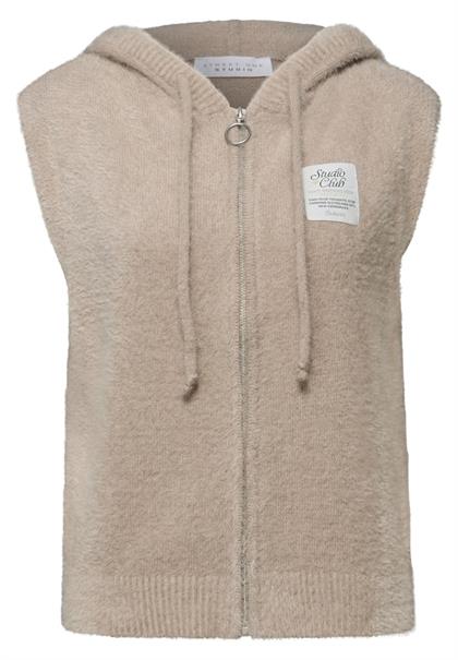 Weiche Weste buffed beige