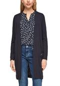 Weicher Cardigan aus Jersey blau