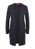 Weicher Cardigan aus Jersey blau