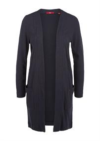 Weicher Cardigan aus Jersey blau