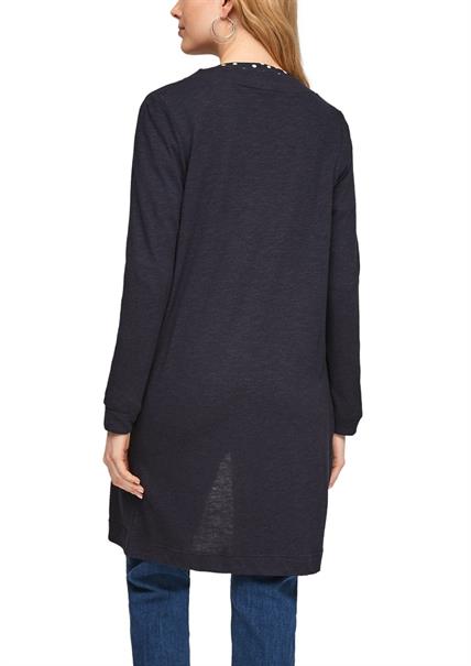 Weicher Cardigan aus Jersey blau