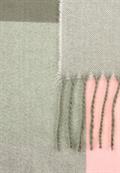 Weicher Schal mit Fransen winter berry