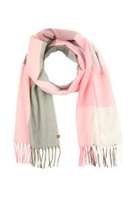 Weicher Schal mit Fransen winter berry