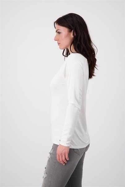 Weiches Basic Shirt off-white