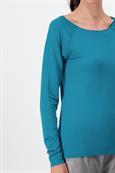 Weiches Basic Shirt petrol