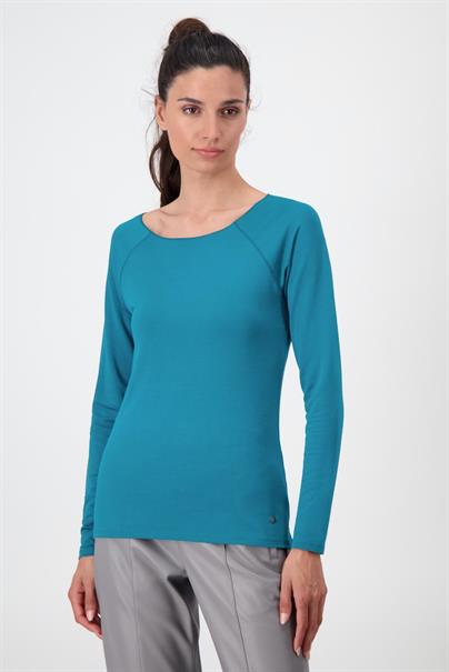 Weiches Basic Shirt petrol