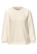 Weiches Shirt mit Glitzer soft beige