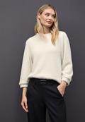 Weiches Shirt mit Glitzer soft beige