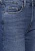 Weite Jeanshose medium blue washed