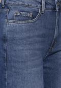Weite Jeanshose medium blue washed