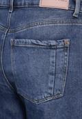 Weite Jeanshose medium blue washed