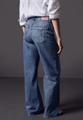 Weite Jeanshose medium blue washed