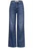 Weite Jeanshose medium blue washed