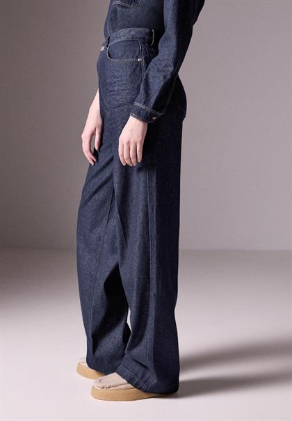 Weite Jeanshose rinse washed