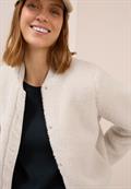 Wendbarer Blouson teddy vanilla white