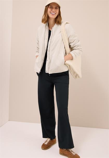 Wendbarer Blouson teddy vanilla white