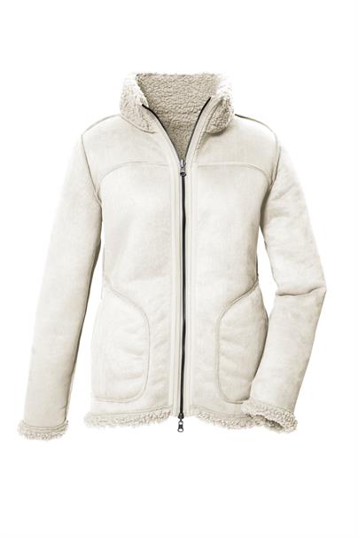 Wendejacke in Wildlederoptik 00111 creme