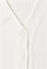 Weste in Feinstrick-Optik mit V-Neck off white