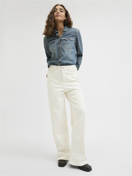 white denim