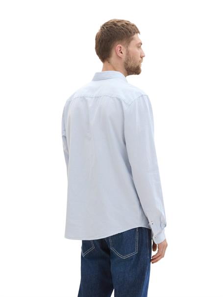 white light blue stripe