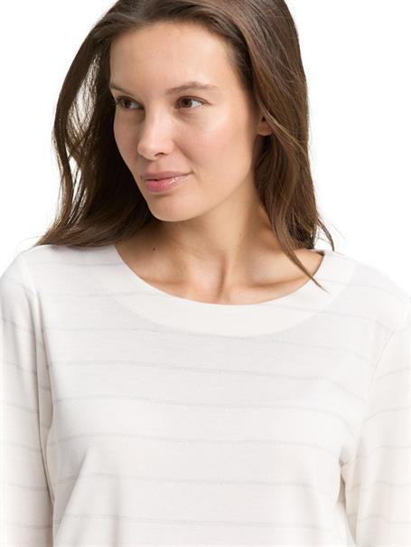 white stripe with lurex