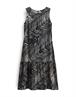 Wicy palm leaves black