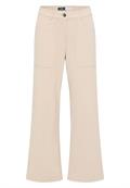 Wide Leg Cordhose oat milk beige