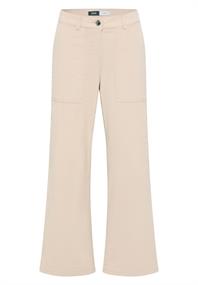 Wide Leg Cordhose oat milk beige