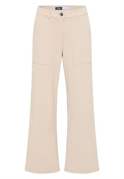 Wide Leg Cordhose oat milk beige
