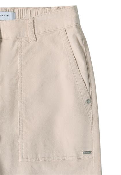 Wide Leg Cordhose oat milk beige