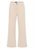 Wide Leg Cordhose oat milk beige