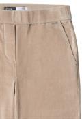 Wide Leg Cordhose silvery beige