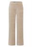 Wide Leg Cordhose silvery beige