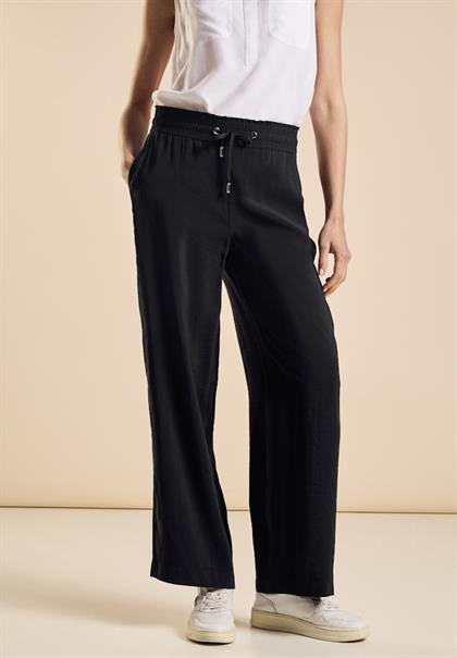 Wide Leg Hose black